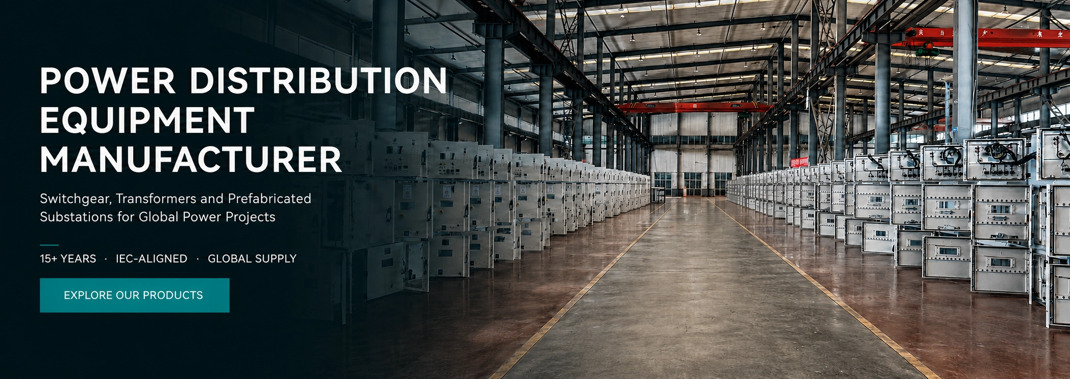 Fengyuan Power switchgear manufacturing workshop in China